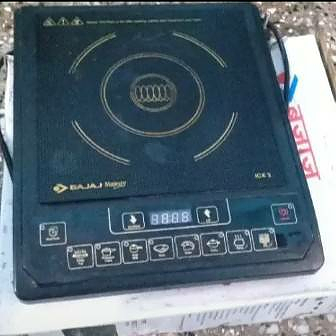 Black Bajaj Induction Cooktop From Bajaj Coutloot Com