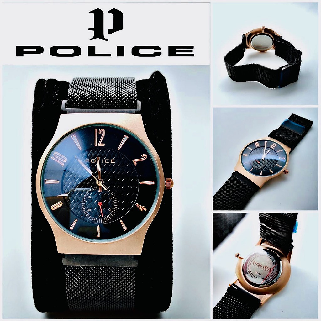 Police magnet watch best sale